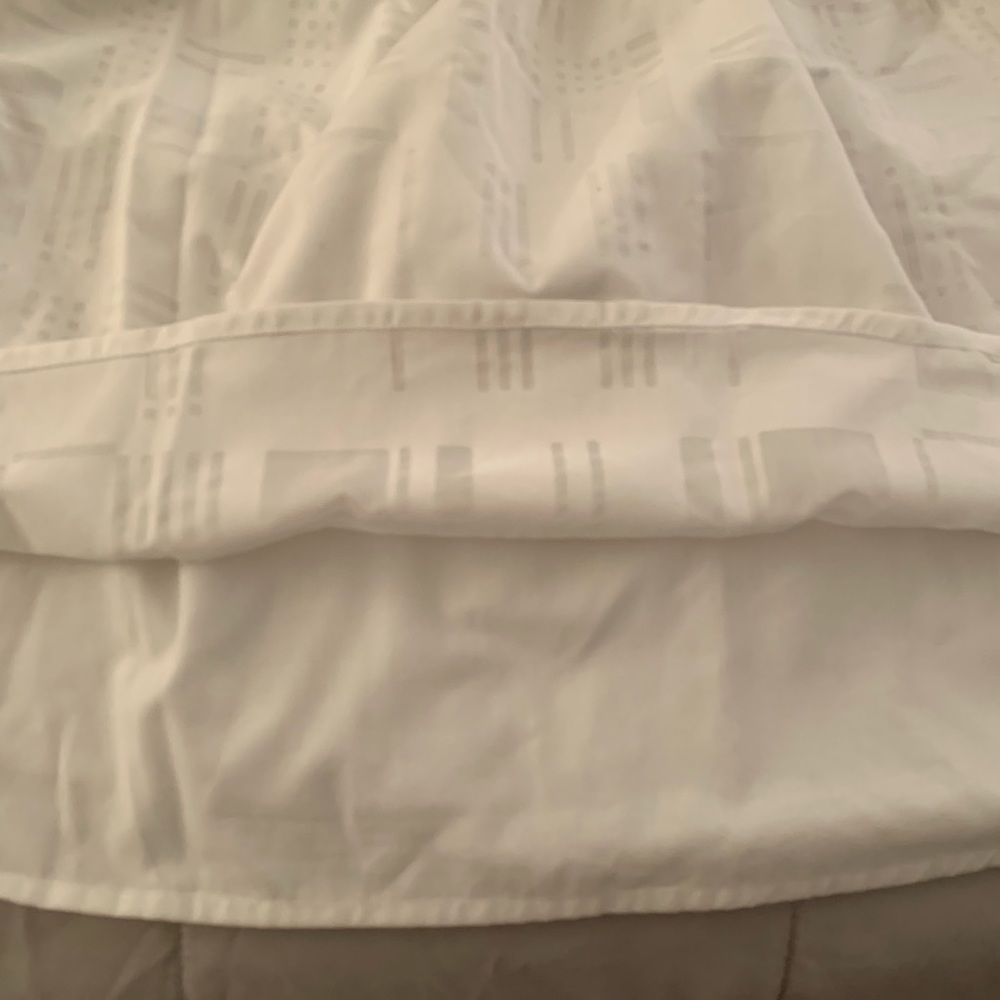 Club Monaco skirt w. pockets eggshell white Sz: XS - Picture 4 of 4